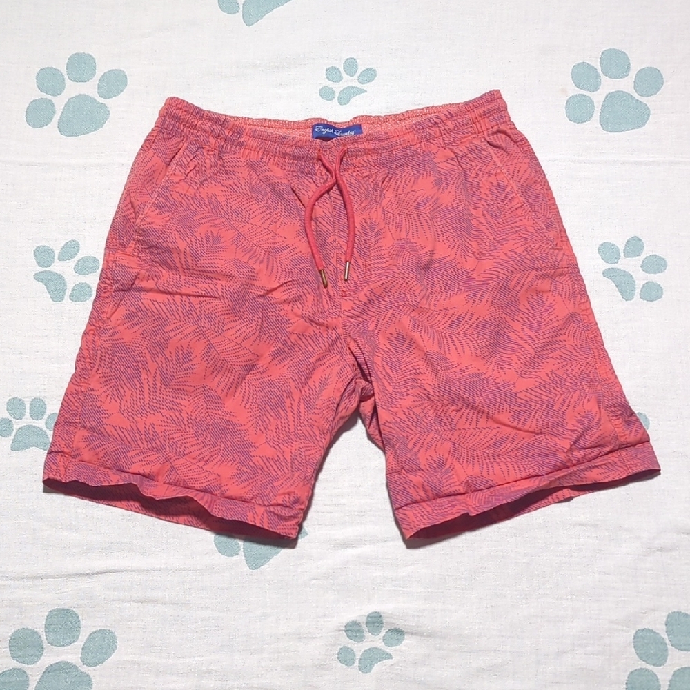 Chaps Pink Board Shorts Swimwear Relaxed Fit
